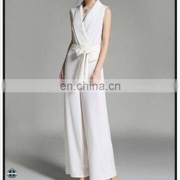 T-JP005 China Factory Formal Chiffon Grace Office Women Jumpsuits