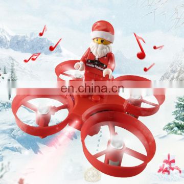 Christmas Decoration Gifts JR/C H67 Flying Santa Claus WiFi FPV Drone 2.4GHz RC Helicopter with Remote Controller