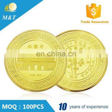 Promotional Gift Hot Custom Novelty Souvenir Gold Coin Metal photo-3