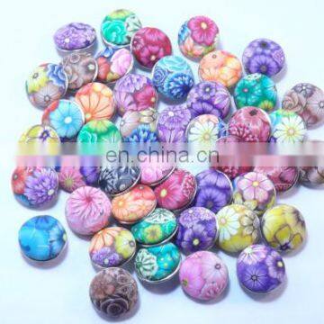 Fashion Snap Button Handmade Colorful Beads Button for Women