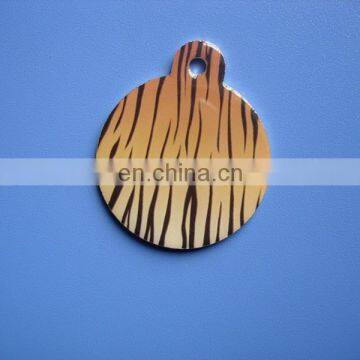 Round Print logo Cat/Dog/Pet ID NAME tags