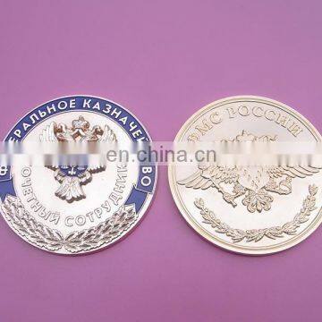 High quality 3D Russia golden collective coin