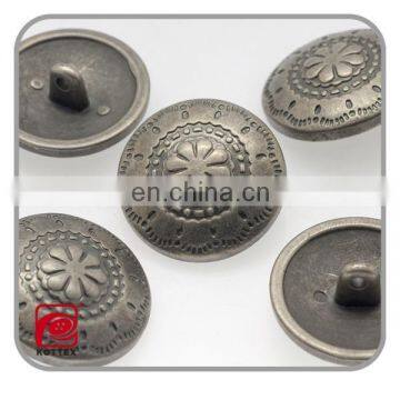 25mm OEM anti silvery plastic &abs buttons for leather