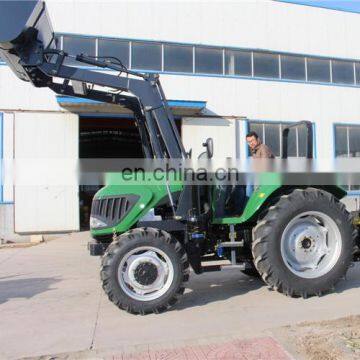 100hp AC Farm Tractor 1004 Tractor With Backhoe and Loader