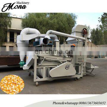 Hot selling soybean wheat corn cleaning machine with large capacity