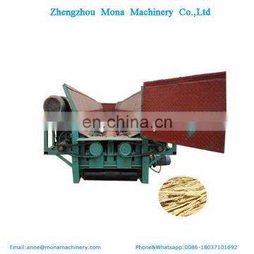 Hot sale Open groove Wood branch debarking machine/ wood log debarker for sale