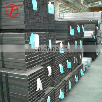 6x6 inch diameter steel pipe pre galvanized square tube