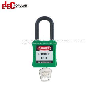 38mm Insulation Shackle Safety Padlocks EP-8531~EP-8534    ABS Safety Padlock
