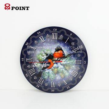 Creative Digital Wall Hanging Clock Sublimation MDF Materials photo-4