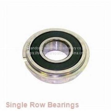 Single Row Bearings