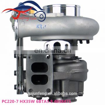 Genuine New PC220-7 HX35W Turbo 4038471 turbocharger for Cummins Komatsu PC220 PC270 Excavator Engine 6BTA 5.9L SAA6D102E-2