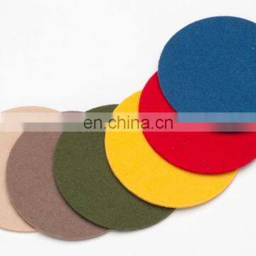 Felt Place Mats Glass Coasters Round Table Mat photo-3