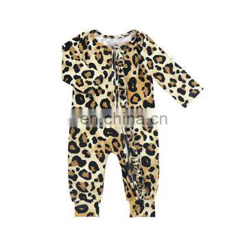 Newborn Toddler Flower Long Sleeve Bodysuit Pajamas Baby Clothes Romper