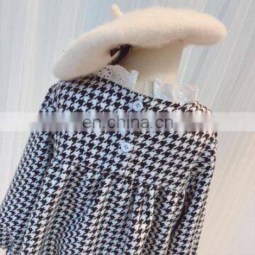 Girls Skirt 2020 Autumn Style Western Style Plaid Classic Temperament Dress