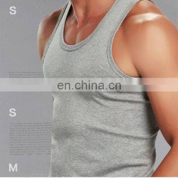 OEM China Supplier Cheap sports cotton tank tops vests stringer singlets men