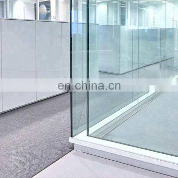 Polished Edge 10mm 12mm Tempered Shower Door Partition Glass Price photo-6