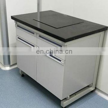 guangzhou industry stainless steel sheet stone laboratory bench top antivibration table