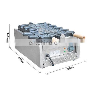 Commercial 3000W Taiyaki Fish Waffle Maker With Ice Cream