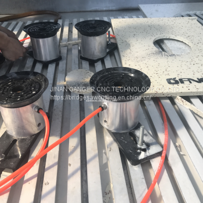 Quartz Stone Cutting Machine GSY-3015ATC Cnc Stone Machinery Router Marble Granite Edge Profiling Polishing Center photo-3