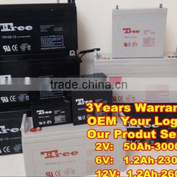 Maintenance Free Backup Battery 12v 100ah battery UPS Stationary Battery