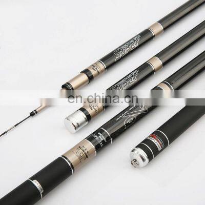 Wholesale Factory 3.6m 3.9m 4.5m 4.8m 5.4m 5.7m 6.3m Telescopic Carbon Fiber Taiwan Fishing Rod photo-3