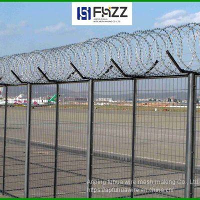 Hot-dip Galvanized or Stainless Steel Concertina Long Razor Barbed Tape Obstacles