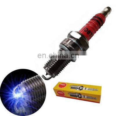 Cheap price brand engine part ignition heater D8EA X5C A8YC motorcycle spark plug D8TC for CG125