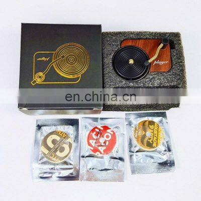 Record Player Car Air Freshener Rotary Phonograph Air Outlet Aromaumentation Retro Decoration photo-2