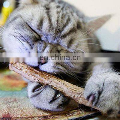 5PCS Cat cleaning teeth Pure natural catnip pet molar Toothpaste stick silvervine actinidia fruit Matatabi snacks sticks