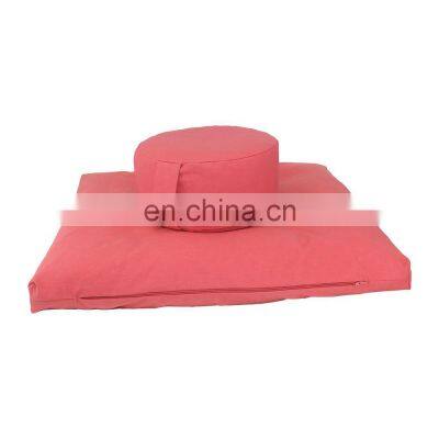 High Quality Beautiful Pink Meditation Cushion Set