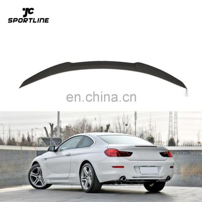 Carbon Fiber M4 Style F06 Ducktail Spoiler for BMW 640i 650i M6 Gran Coupe 12-17