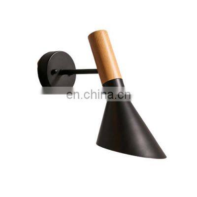 Tonghua Modern Nordic Simple Wall Light Black White LED Edison Bulb E26 E27 Lamp Holder Brief Corridor Lamp