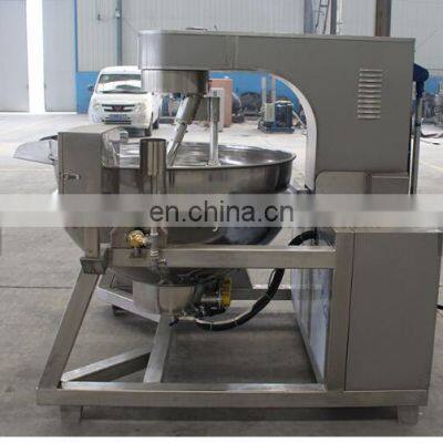 High Quality Planetary Stir Frying Pan/Pot Electromagnetic Heating Automatic PLC Planetary Cooker Mixer photo-5