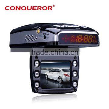 1080P FHD Radar Detector With Carcam hd Car Dvr photo-3