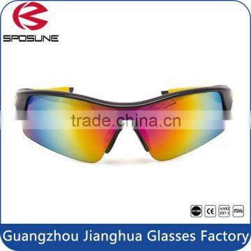 Eye protected wrap around extreme sports cycling running sunglasses gafas