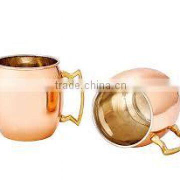SOLID COPPER MOSCOW MULE MUG photo-2