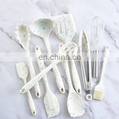 Supplies Quality Spoon Hot Selling Cookware Kitchen Serving Silicone Set Utensils