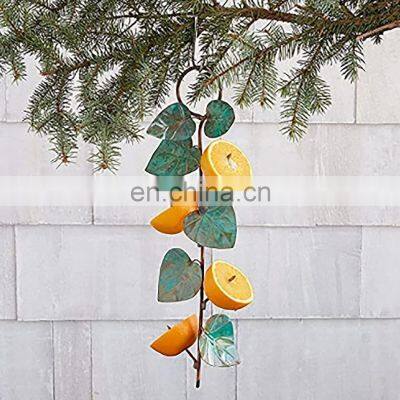 Manufacturer Direct Sale Best Quality Needle Fruit Stainless Steel Bird Fruit Feeder