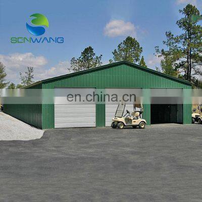 Cheap prefab portable designs construction steel car garage price