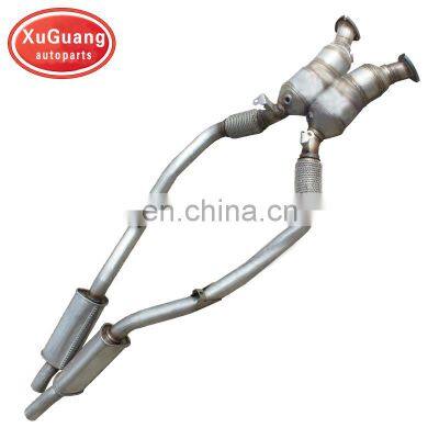 XUGUANG  OEM high quality popular exhaust system three way catalytic converter for Audi A6l 4.2