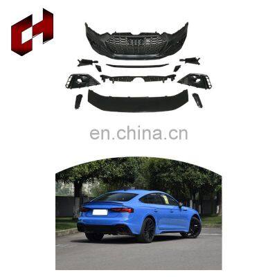 CH Factory Outlet Auto Tuning Parts Exhaust Tips Front Lip Brake Light Kit Facelift Bodykit For Audi A5 2021+ To Rs5