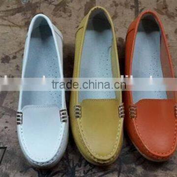 pictures casual leather ladies shoes