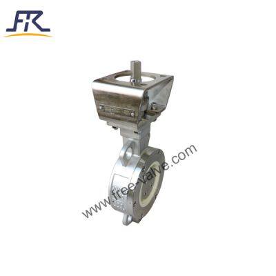 DN100 PN16 Ceramic Lined Butterfly Valve photo-5