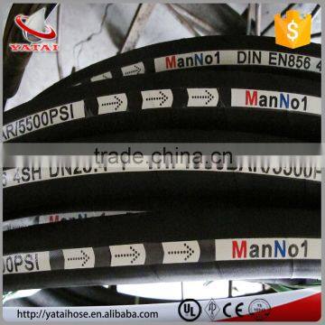 EN 856 4SH Hydraulic Rubber Hose Pipe Low Price List China Manufacturer photo-5