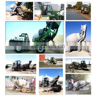 Hengwang HWJB120 Low Price Automatic Feeding Small Mini Truck Cement Concrete Mixer For Sale