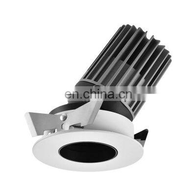 New Arrival Aluminum Indoor Bedroom Exhibition Hall Cob 10W 12W 14W Recessed Mounted Led Spot Light