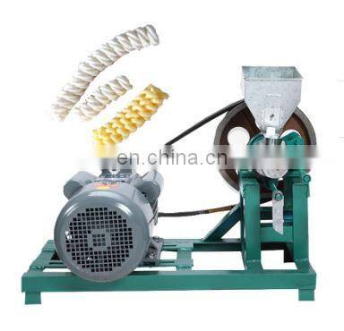 High efficiency mini type 4-5.5kw/6-8HP corn puffing rice snack Extruder machine rice / corn granule hot air puffer