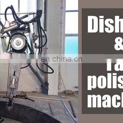 XINYIDA Automatic Grinding Polishing Machine for Tank Reactor Pressure Vessel Metal Tube Shaft Stainless Steel Surface Process photo-3