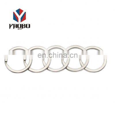 Fashion High Quality Metal Flat Stainless Steel Split O Ring Wholesale For Purse photo-3