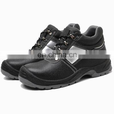 Hot Sale Men Steel Toe Cap Shoes Leather   construction safety shoes for men work